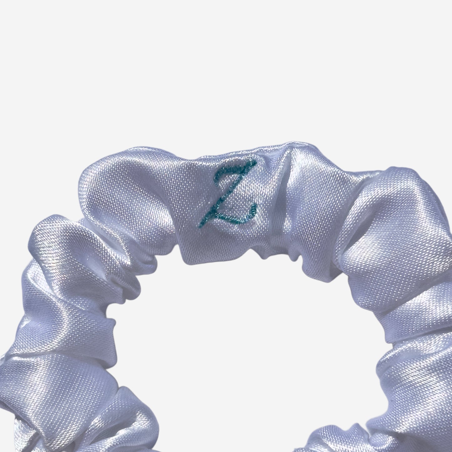 Elastico per Capelli Personalizzabile in Raso Bianco | Piccolo