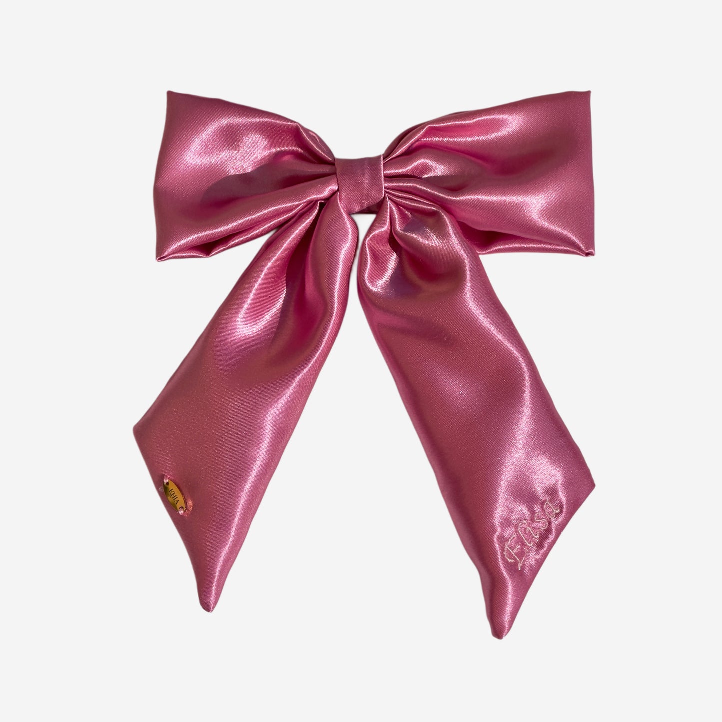 Fiocco Personalizzato in Raso Fucsia