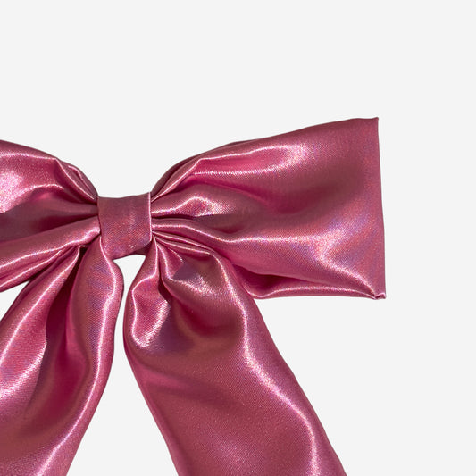 Fiocco Personalizzato in Raso Fucsia