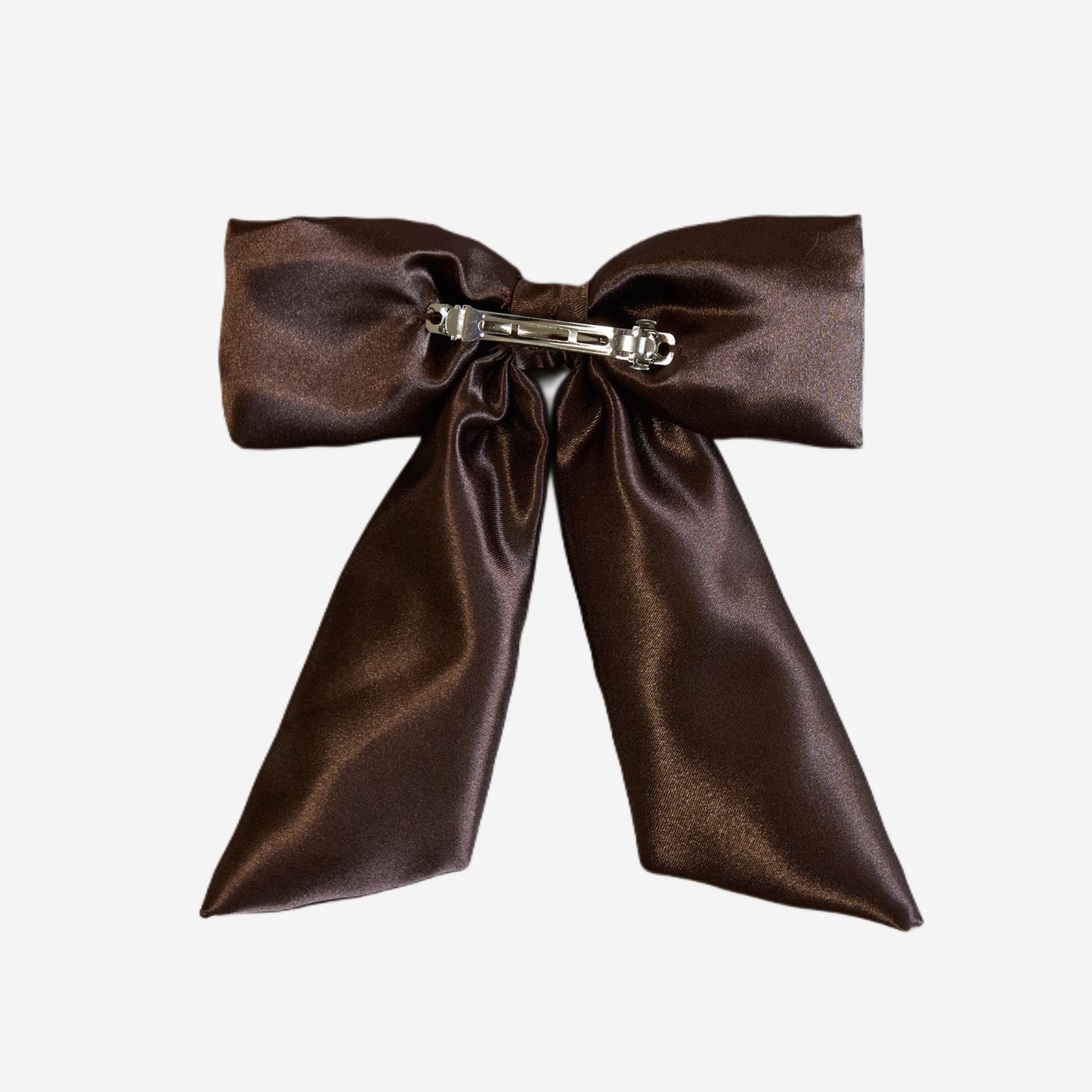 Fiocco Personalizzato in Raso Marrone