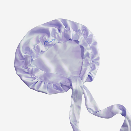 Bonnet in Seta di Gelso Lilla