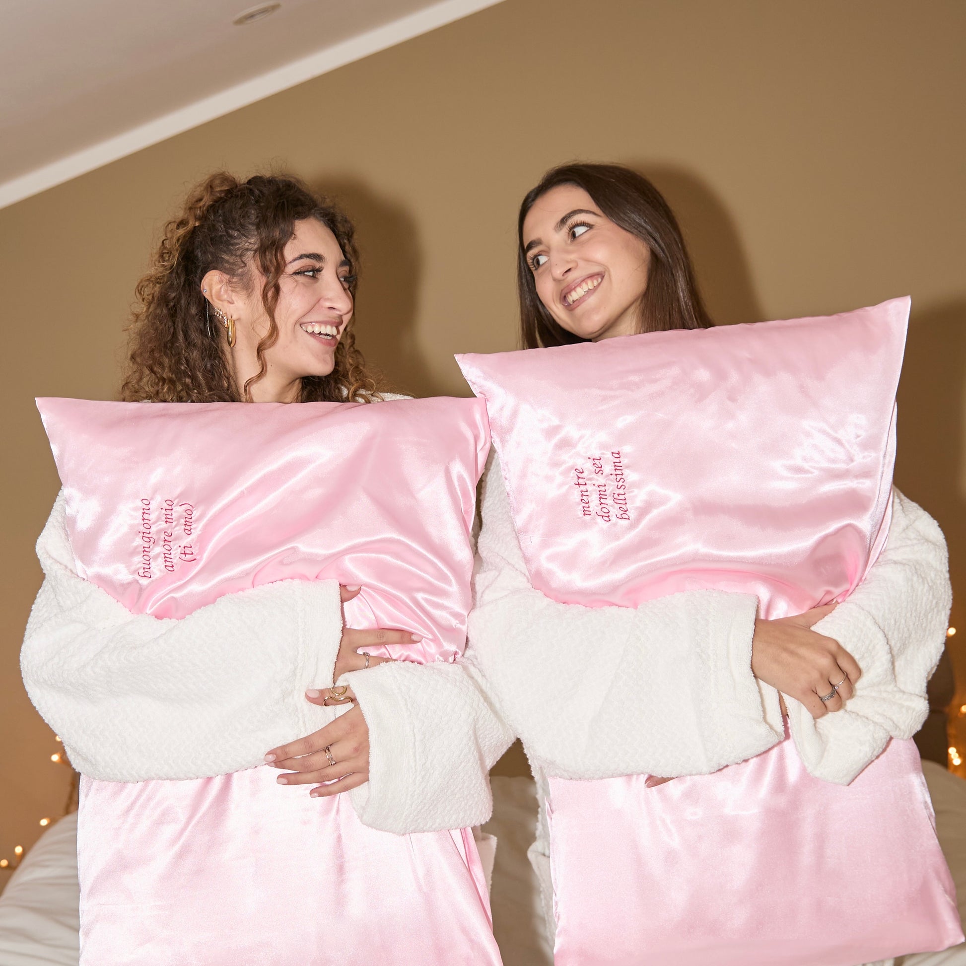 Federa in seta Dalfilo, Lenzuola Made in Italy, federe in seta per cuscini letto Federa in seta Dalfilo, Lenzuola Made in Italy, federe in seta per cuscini letto