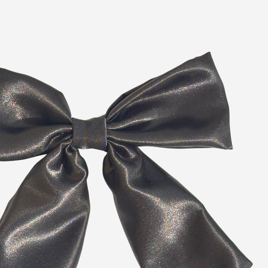 Fiocco Personalizzato in Raso Nero