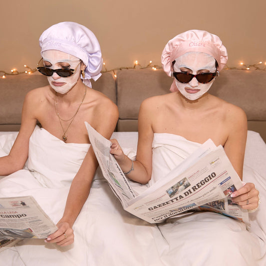 2 Bonnet in Seta Personalizzati